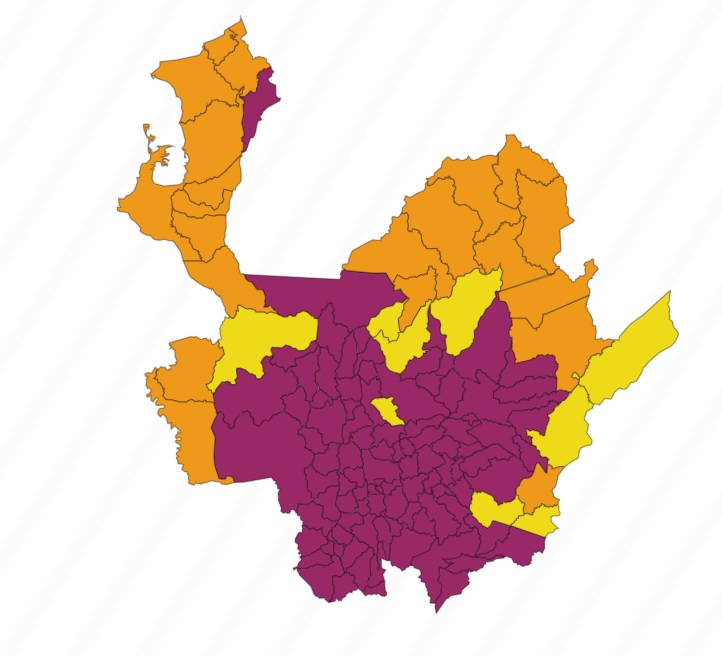 Así quedó el mapa electoral en Antioquia en la primera vuelta presidencial 2022
