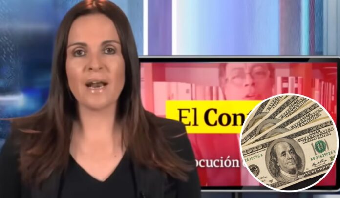 María Andrea Nieto especula con el dólar