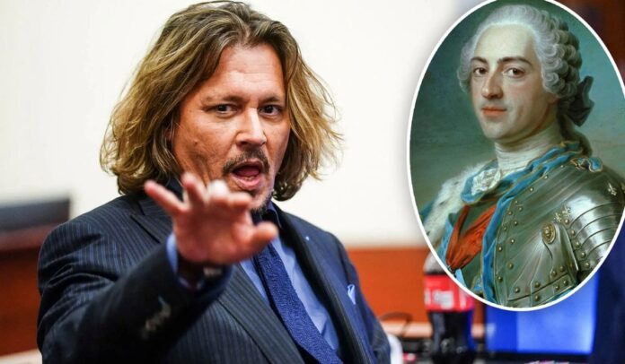 Depp interpretará al rey Luis XV, representado aquí en un retrato