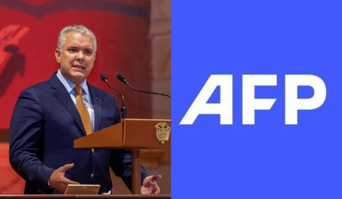 La agencia AFP deja como un mentiroso a Iván Duque
