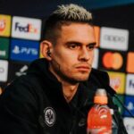 El mediocre partido de Santos Borré en la final de la Supercopa de Europa