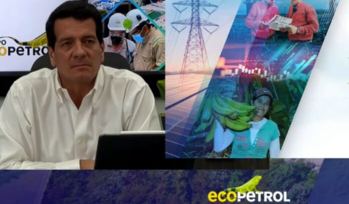 El presidente de Ecopetrol Felipe Bayón presenta los resultados financieros 2T22