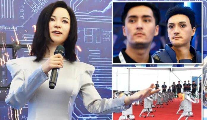 La Conferencia Mundial de Robots de 2022 acogió a un androide estrella del pop hecho para parecerse a la cantante taiwanesa Teresa Teng
