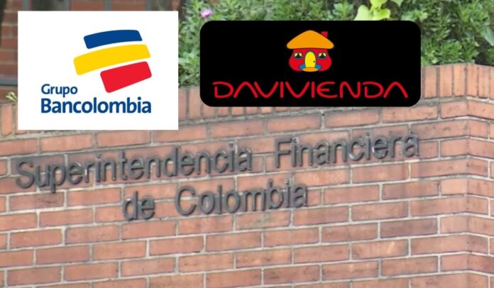 Bancolombia y Davivienda, los bancos con más quejas en SFC