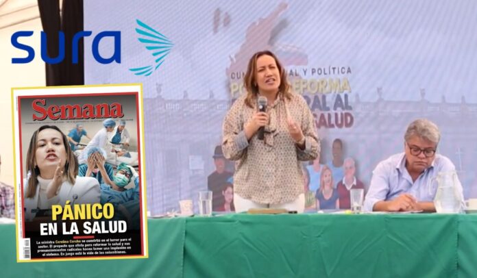 Vicky Dávila contra la ministra de Salud Carolina Corcho