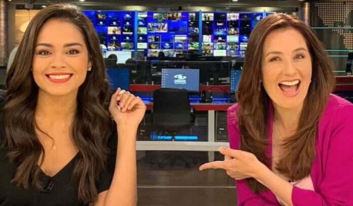 Alejandra Murgas (izquierda) y Daniela Pachón (derecha), presentadoras de Noticias Caracol de los fines de semana