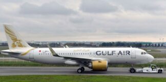 El avión de pasajeros Airbus A321 de Gulf Air volaba de Bahrein a Francia cuando ocurrió la tragedia