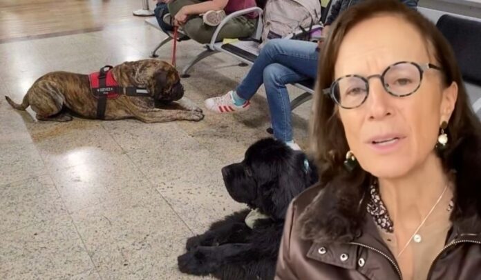 25 perros viajaron en un vuelo comercial de Avianca, Salud Hernández no lo pudo creer