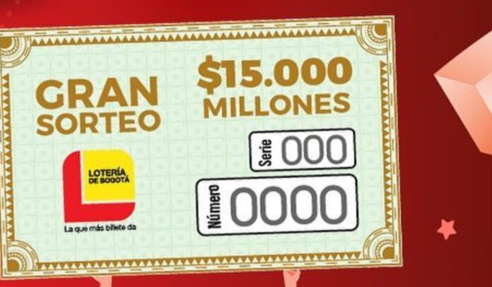 La Lotería de Bogotá entregará millonarios premios este 15 y 17 de diciembre