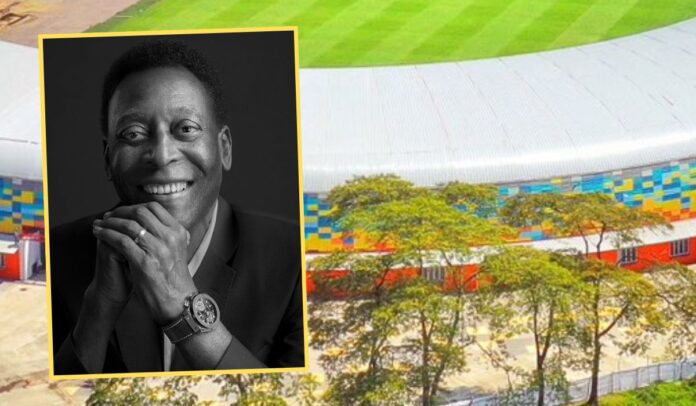 En Villavicencio se bautizó el estadio en honor a Pelé