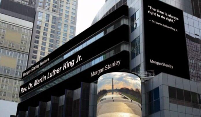 Morgan Stanley celebra el día festivo por Martin Luther King Jr.