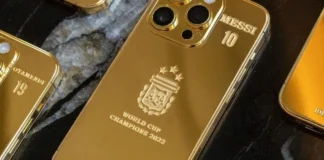 Messi se gastó casi 200.000 euros en iPhones dorados para regalar a sus compañeros