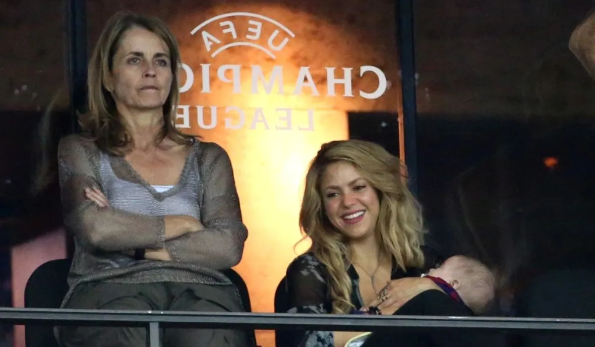 Madre de Piqué se despacha contra Shakira
