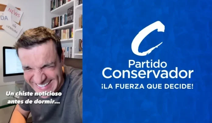 Juan Diego Alvira se burló del Partido Conservador