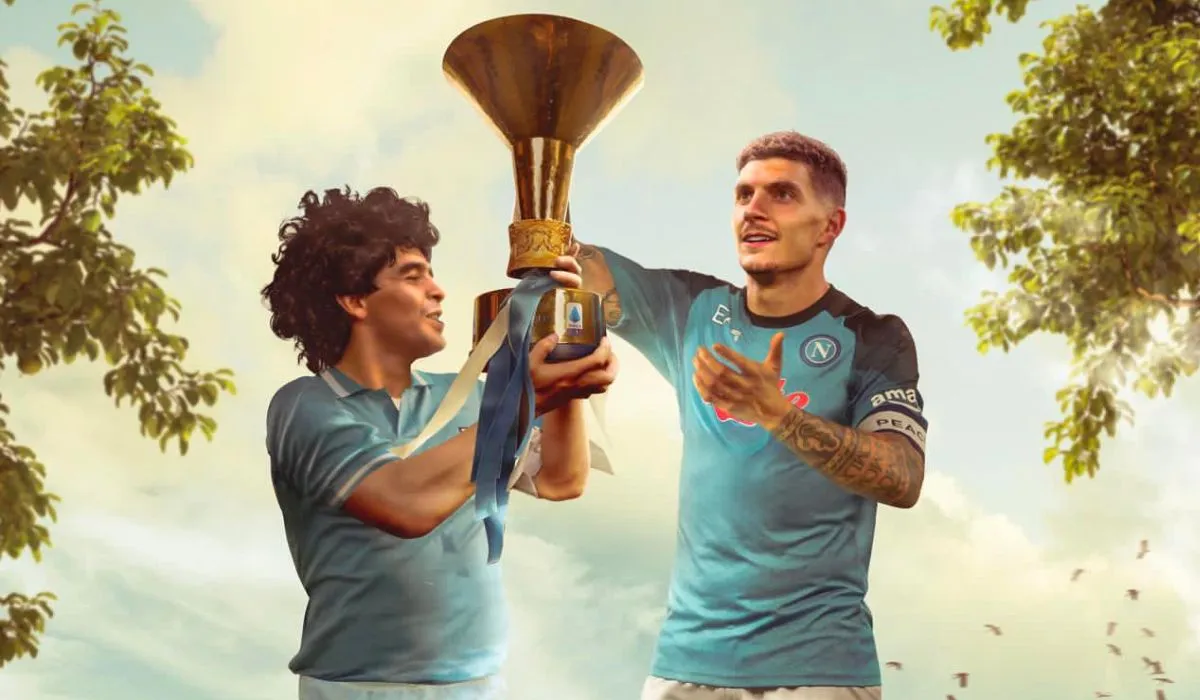 Napoli campeón con la ‘ayuda desde el cielo’ de Diego Maradona