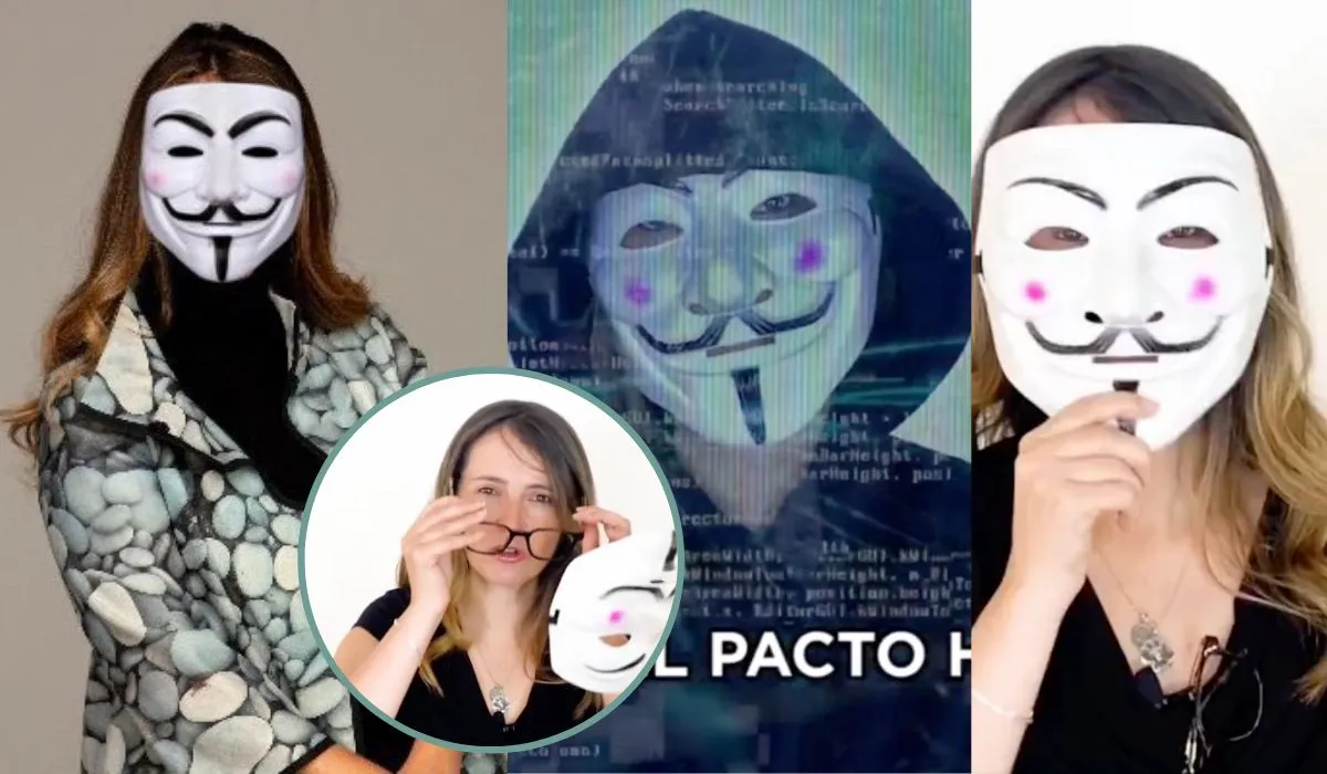 Paloma Valencia apoya a la organización terrorista Anonymous