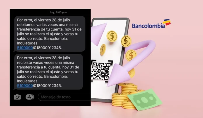 Bancolombia le sacó dinero sin autorización
