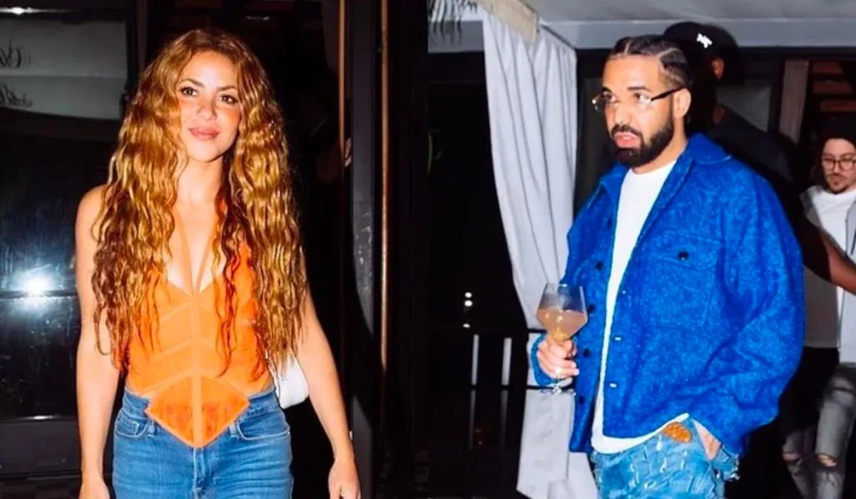 Shakira y Drake vistos en una fiesta nocturna