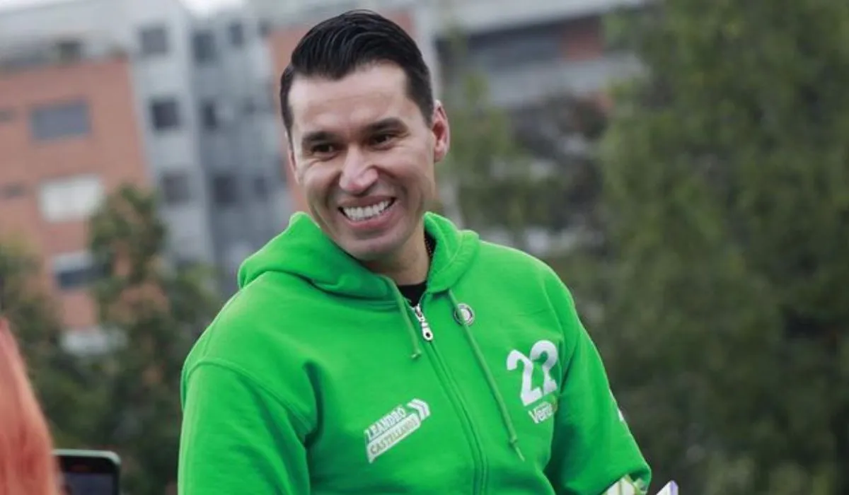 Con más de 23.000 votos, Leandro Castellanos logró ser concejal de Bogotá.