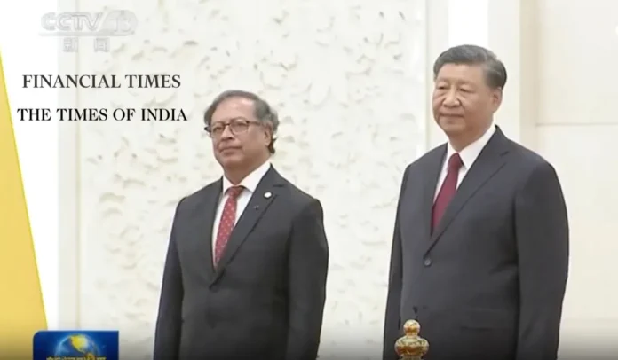 Petro realiza una visita de Estado a mi país por invitación de Xi Jinping