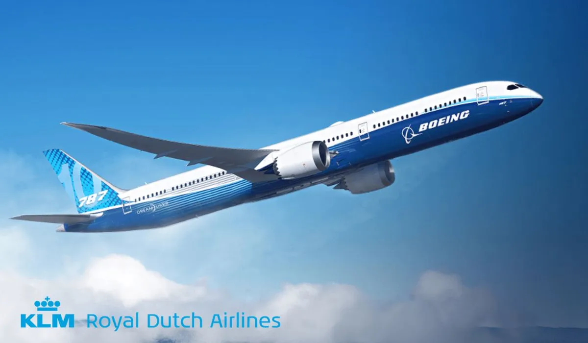 KLM estrena el avión Boeing 787-10 Dreamliner en Colombia