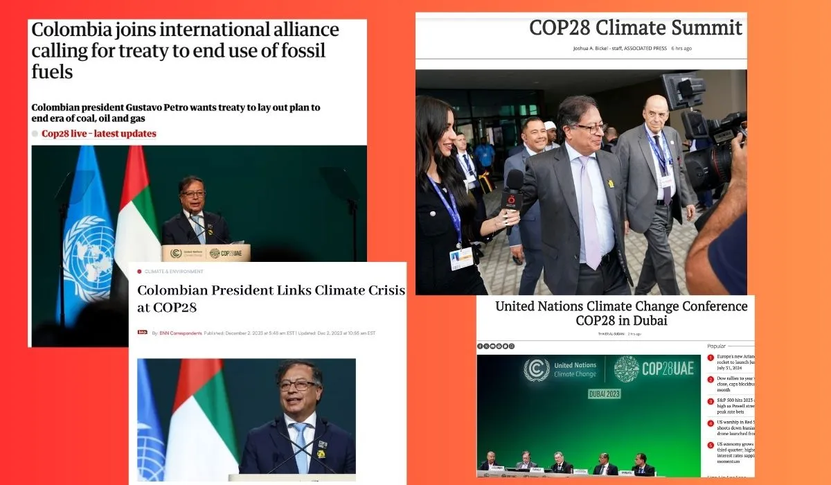 El presidente de Colombia, Gustavo Petro, la sensación en la Cumbre Climática de la ONU COP28