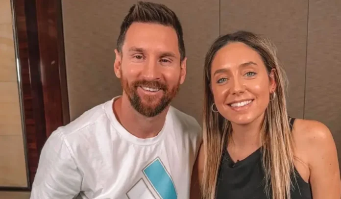 Lionel Messi y Sofi Martínez