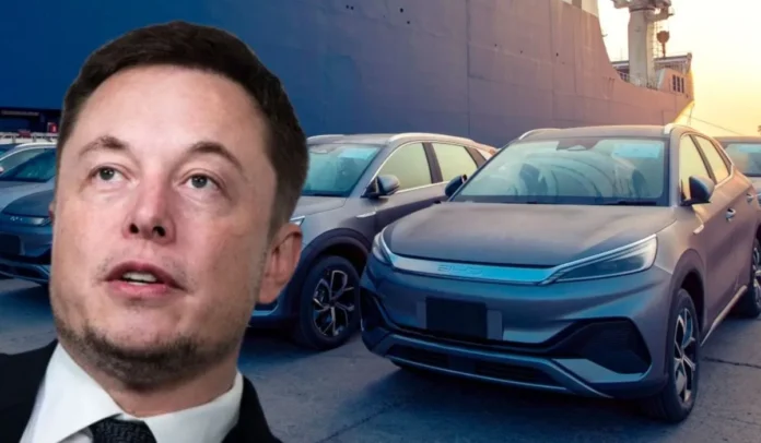 BYD ha vencido a Tesla en uno de los proyectos halo de Elon Musk