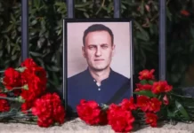 Navalny fue asesinado con un agente nervioso, afirma su esposa