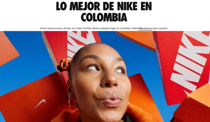 Nike llegó a Colombia