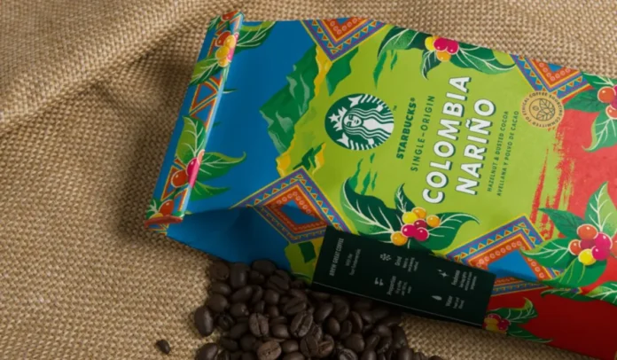 Starbucks lanza nuevo empaque inspirado en café de Nariño