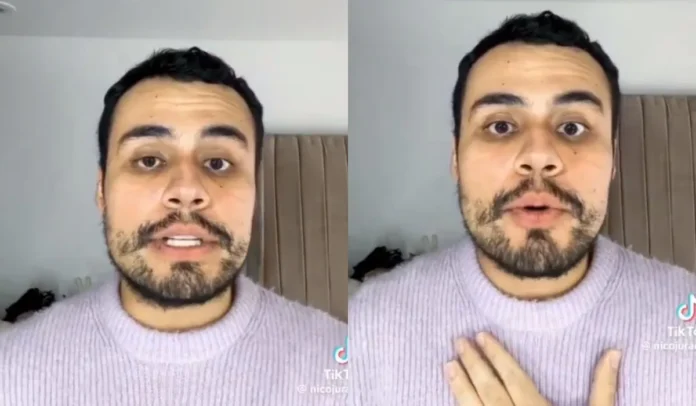 Nicolás Jurado expuso el caso en redes sociales.