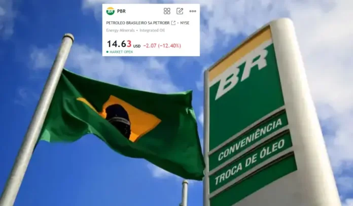 Petrobras cae -12% en la NYSE