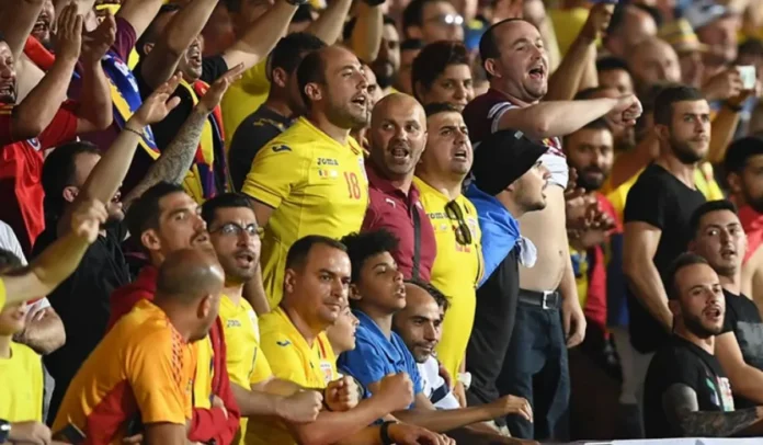 Rumania metió 20 mil aficinados contra Colombia