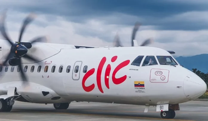 Aerolínea Clic se consolida en Colombia
