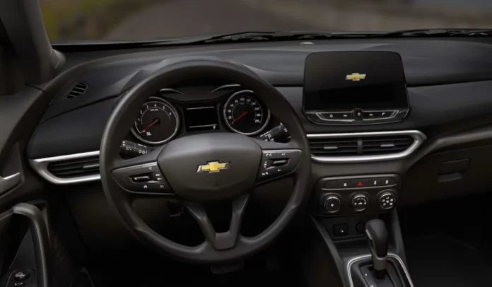 Interior Chevrolet Tracker 2024