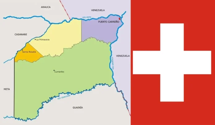 Cumaribo es más grande que Suiza