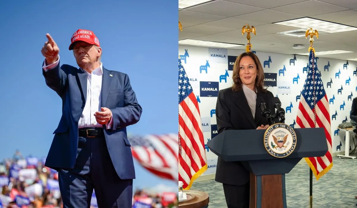 Donald Trump Kamala Harris