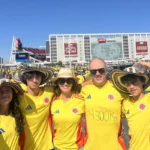 Echeverry viaja por EE. UU. con su familia en apoyo a la Selección