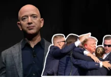 Jeff Bezos de Amazon elogia a Donald Trump tras atentado El fundador de Amazon, Jeff Bezos, elogió a Donald Trump