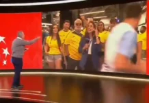 Javier Hernández Bonnet hace pasar pena a Marina Granziera Marina Granziera y el Penoso Momento en Gol Caracol