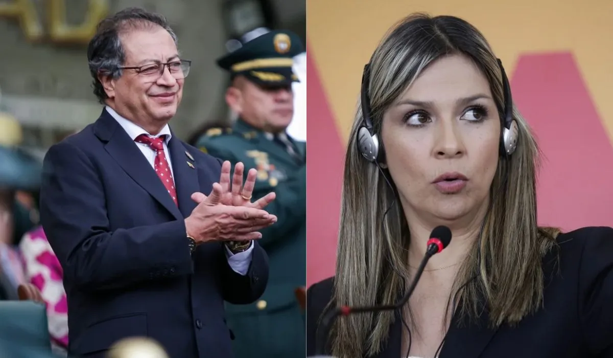 Gustavo Petro / Vicky Dávila.