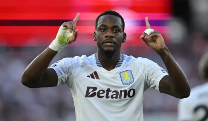 Jhon Duran marcó el gol de la victoria para el Aston Villa en el Estadio de Londres