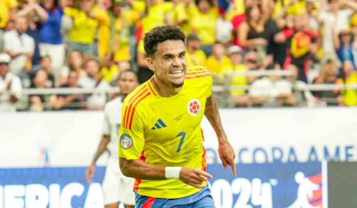 Luis Díaz con la Selección Colombia