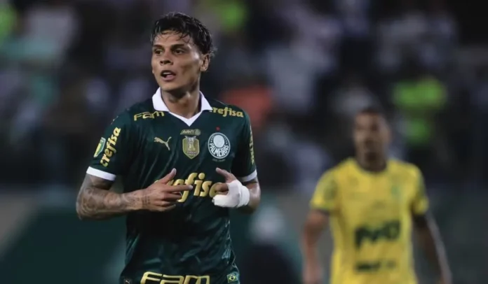 Richard Ríos en Palmeiras