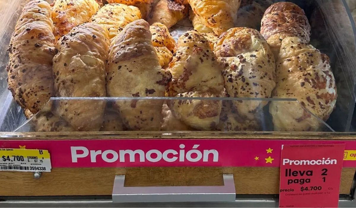 Almacenes Éxito sorprende con oferta 2x1 en panes, incluidos los croissants