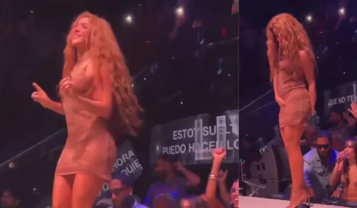 Shakira reacciona a incómodo momento en una discoteca de Miami