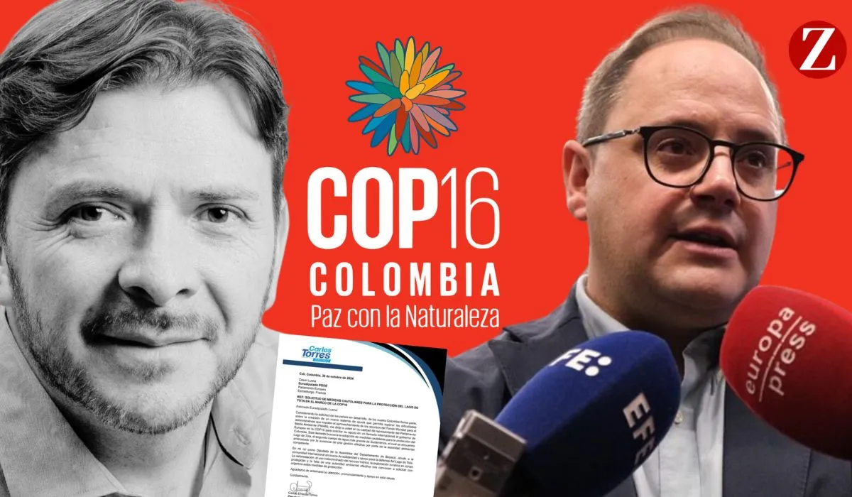 Carlos Torres Diputado de Boyacà se desplazó a Cali a la COP16