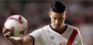 James Rodríguez volverá al Rayo Vallecano después de jugar en la selección Colombia.