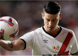 James Rodríguez volverá al Rayo Vallecano después de jugar en la selección Colombia.